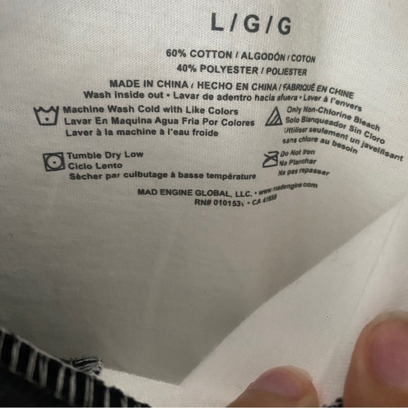 Bart Simpson T-Shirt - Black and White - Picture 4 of 5